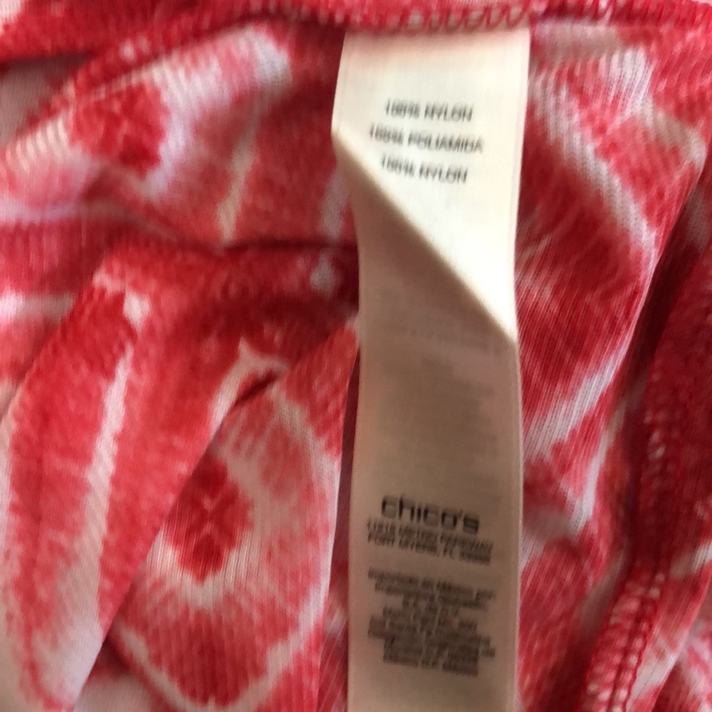 Chico’s Diamond Deluxe Boxy Tee Shirt - Picture 5 of 6